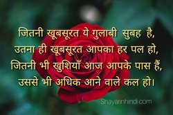 Good Morning Shayari in Hindi for Love