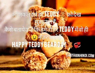 Top 30 Teddy Day Quotes 2020 In Hindi For Whatsapp Status