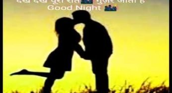 Good Night My Love Quotes Archives Shayari In Hindi